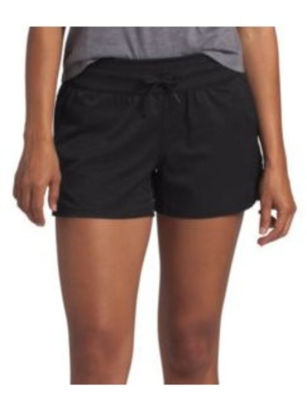 North Face Aphrodite Size Large Women’s Short 4" EUC Black